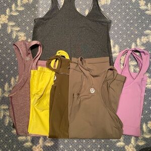 Lululemon Cool racer back tank top- asstd colours